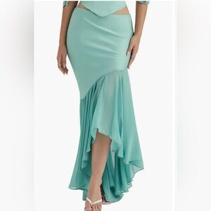 House of CB Lila Seafoam Skirt